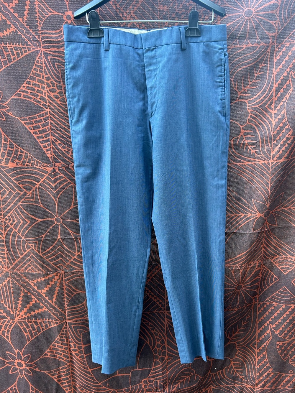 Jos. A. Bank Men's Blue Slim Fit Dress Pants‎